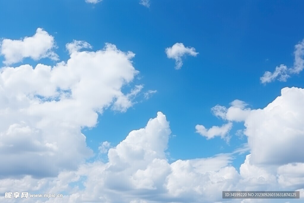 蓝天白云 