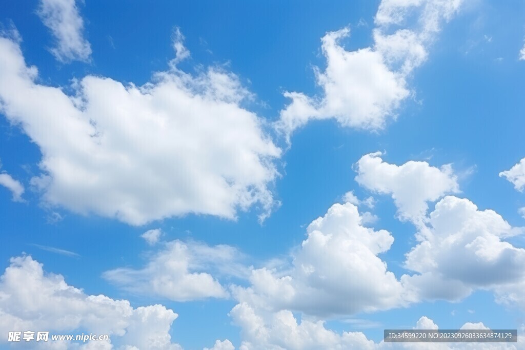 蓝天白云 