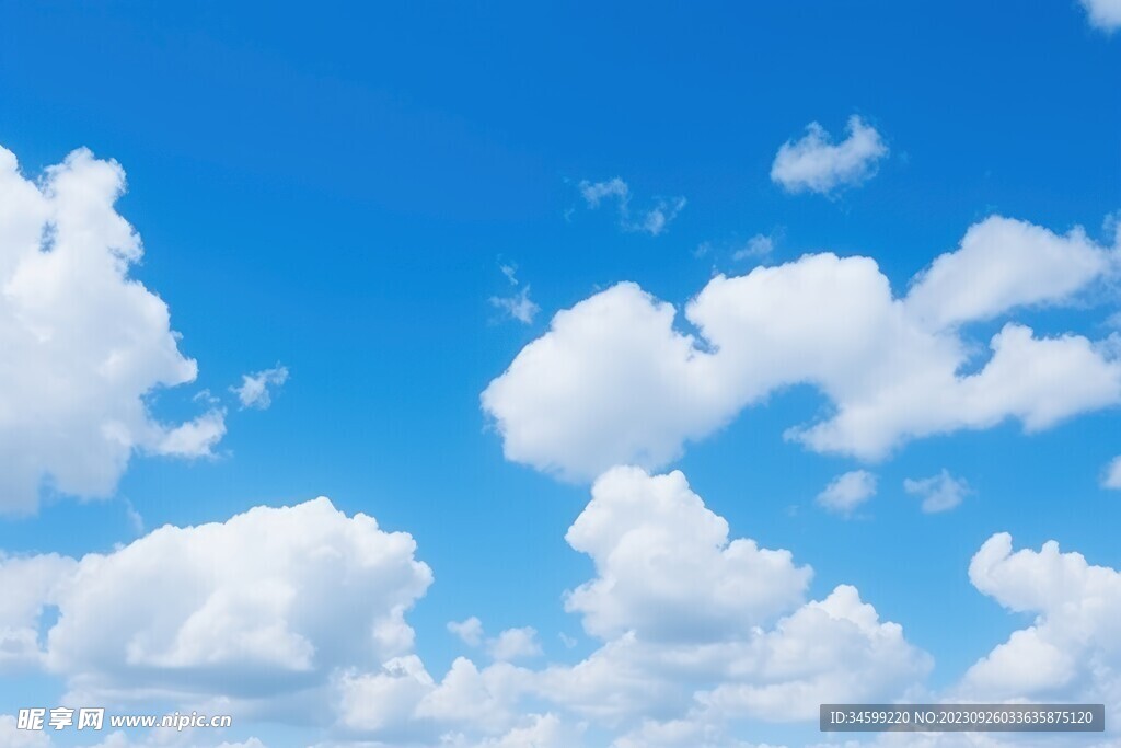 蓝天白云 
