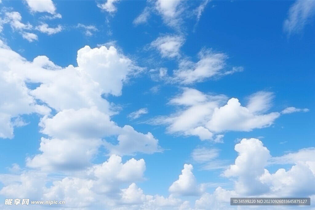 蓝天白云 
