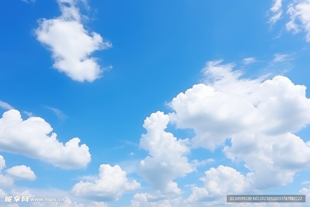 蓝天白云 