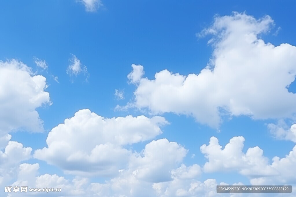 蓝天白云 