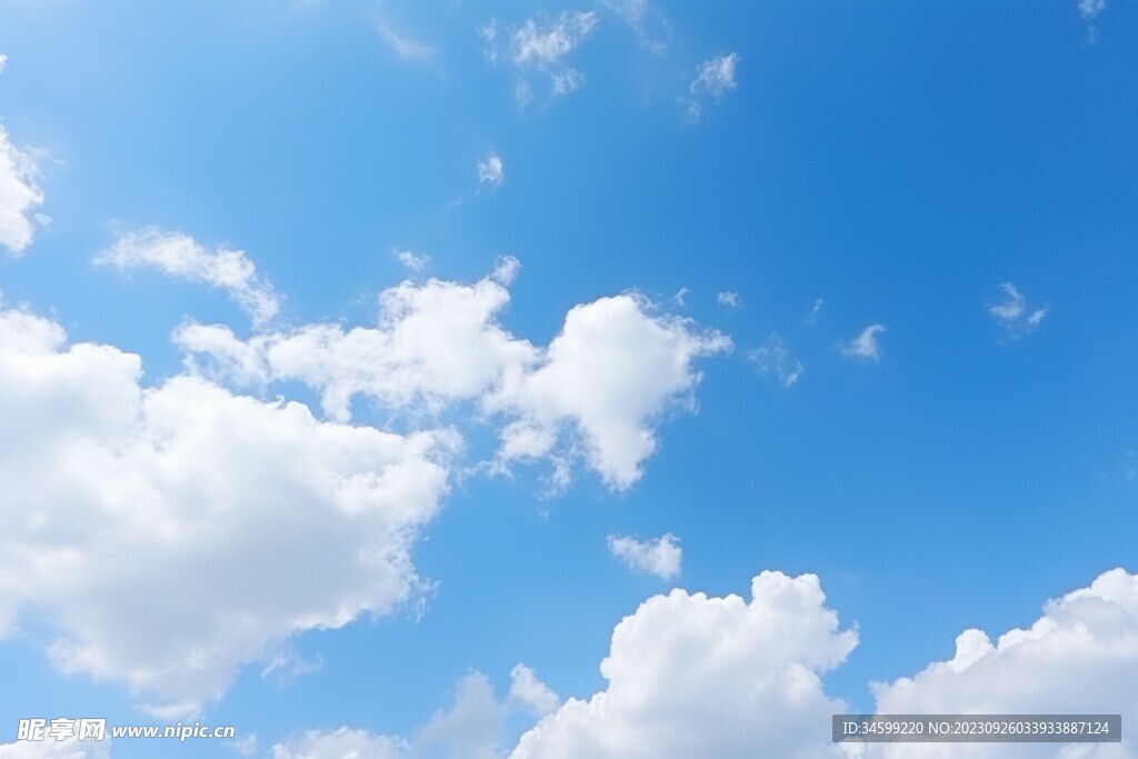 蓝天白云 
