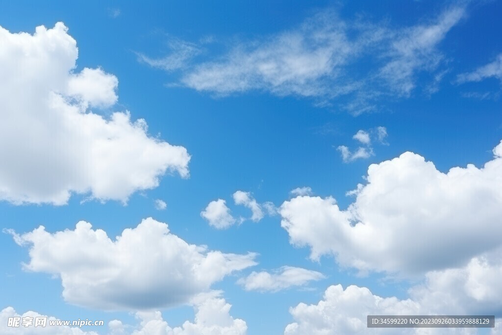 蓝天白云 