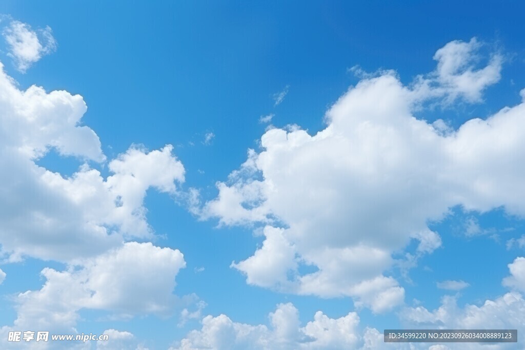 蓝天白云 