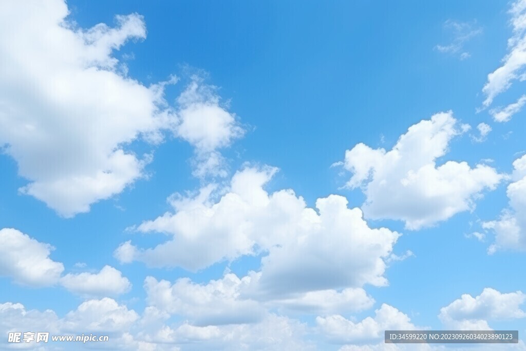 蓝天白云 