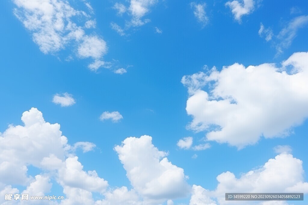 蓝天白云 