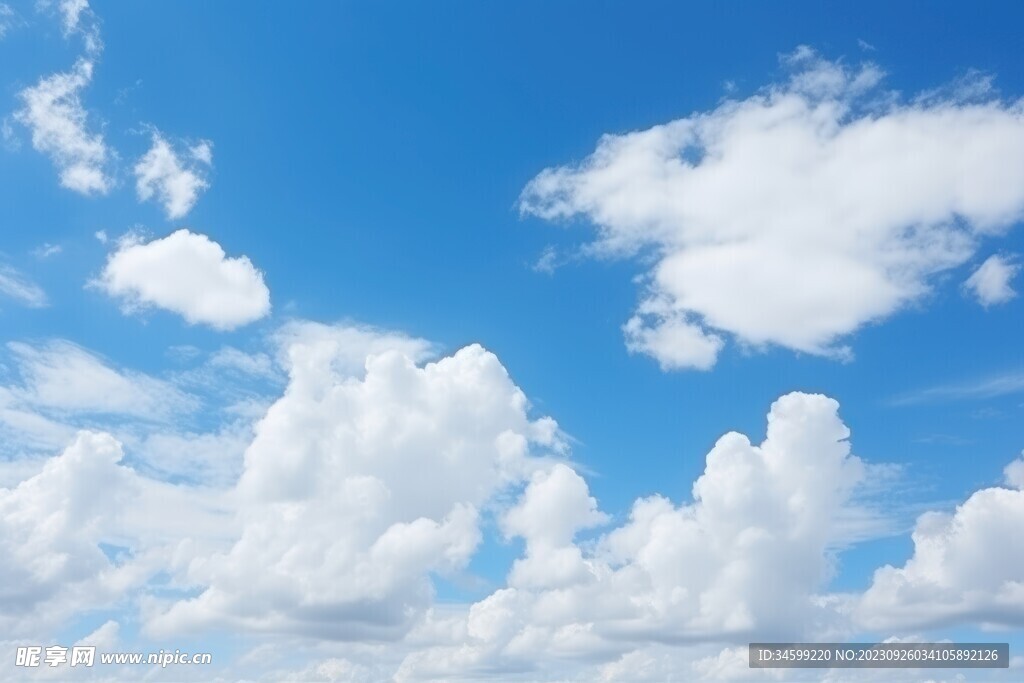 蓝天白云 