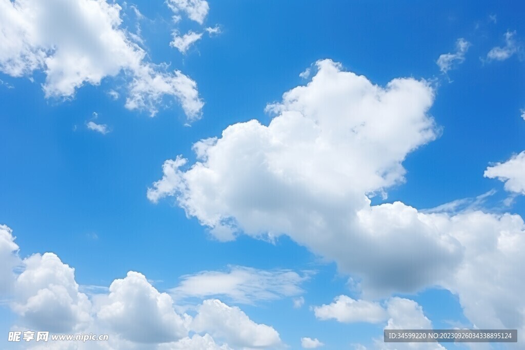 蓝天白云 