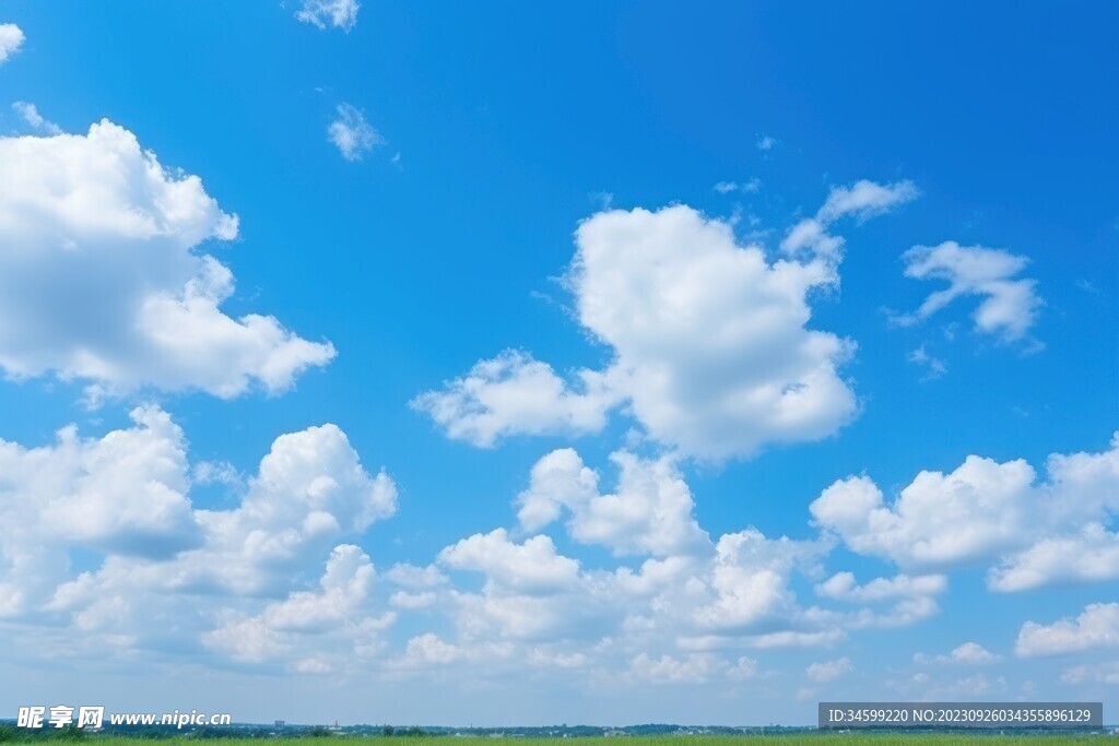 蓝天白云 
