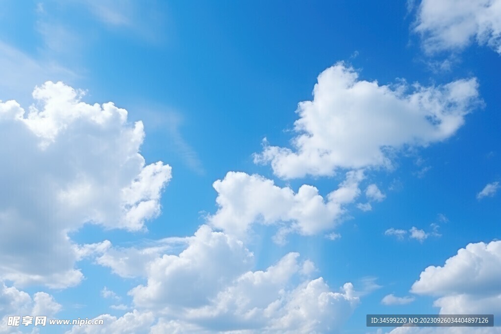 蓝天白云 