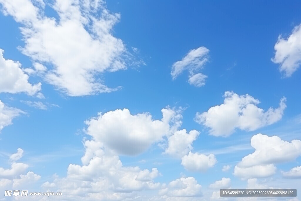 蓝天白云 