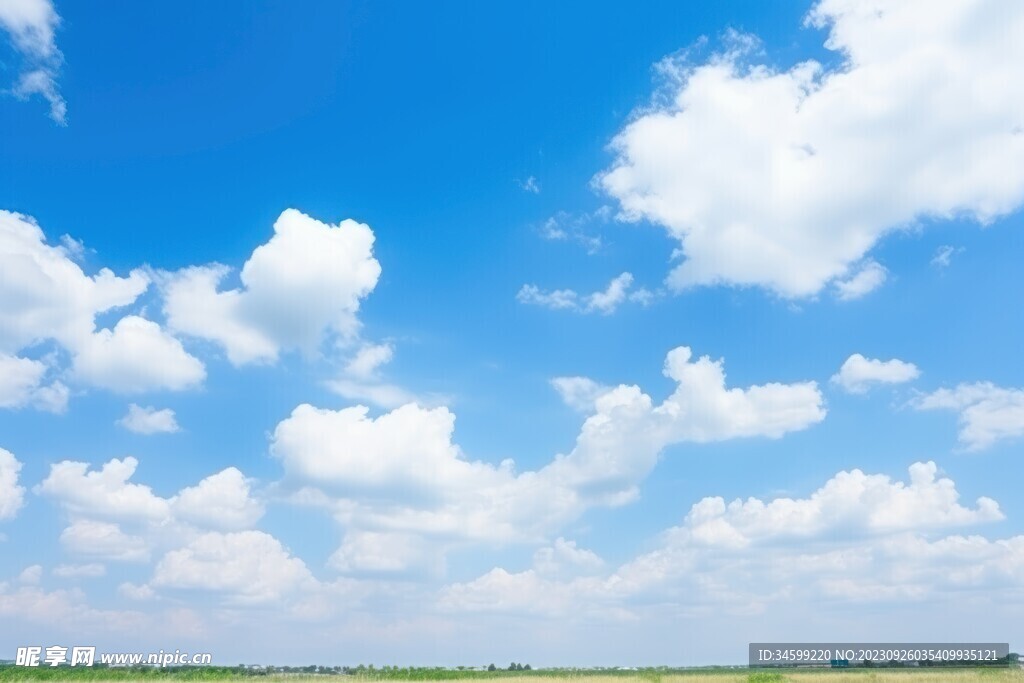 蓝天白云 