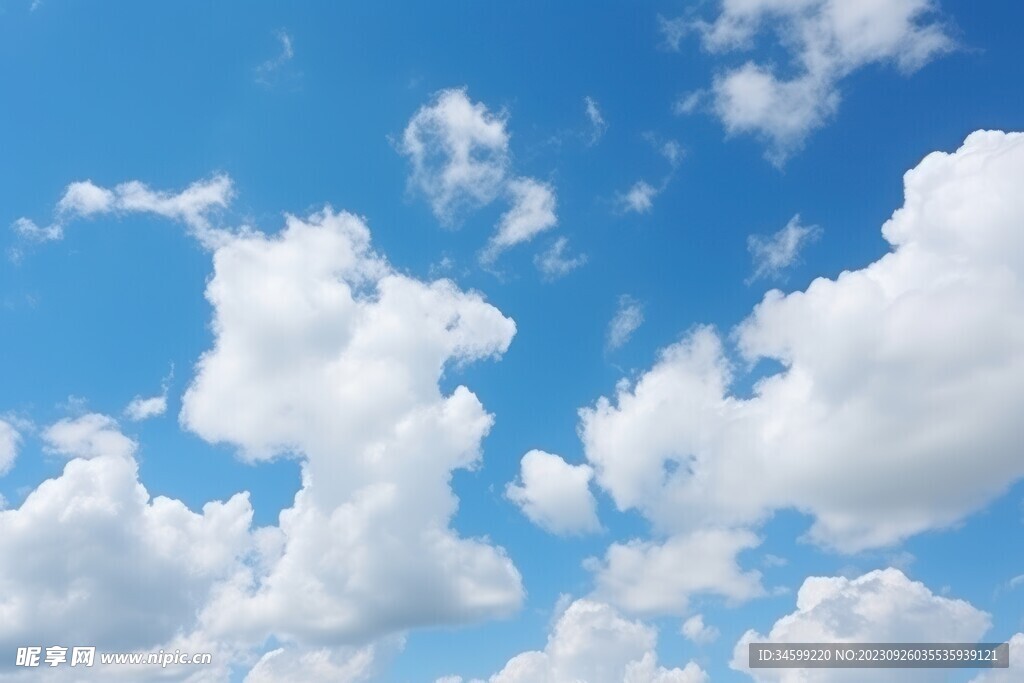 蓝天白云 
