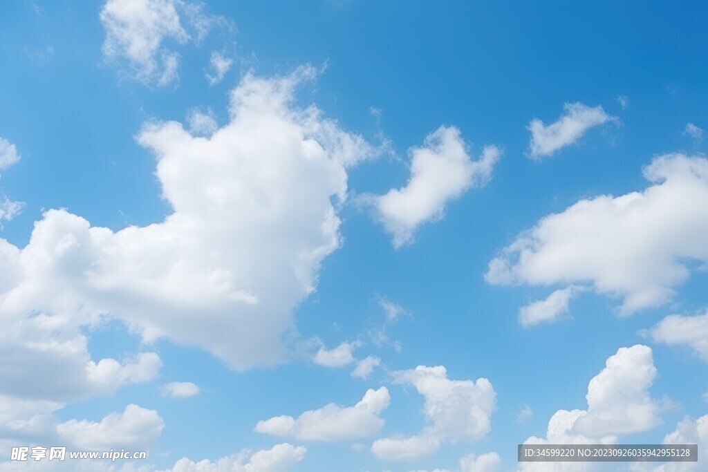 蓝天白云 