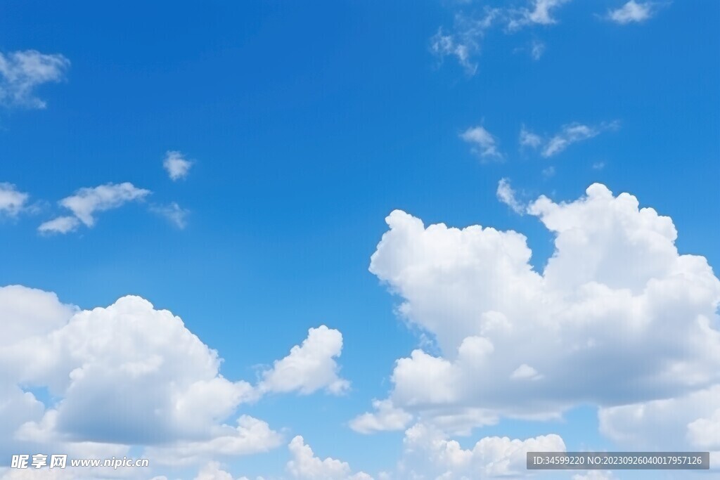 蓝天白云 