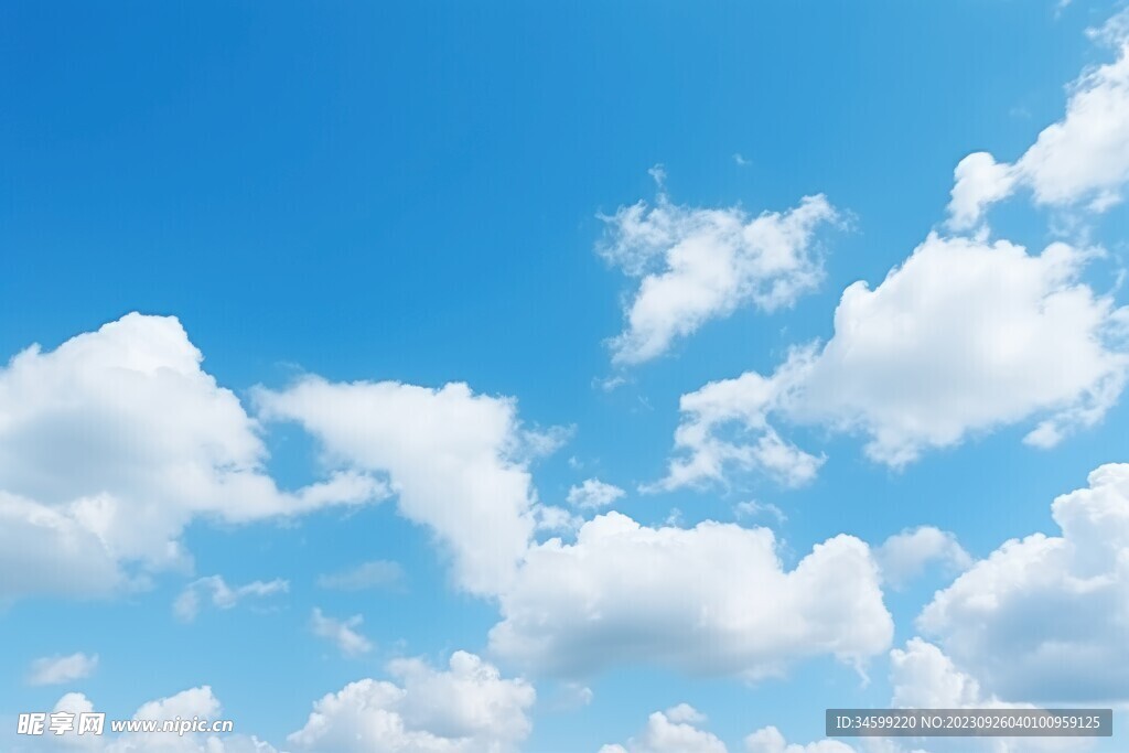 蓝天白云 