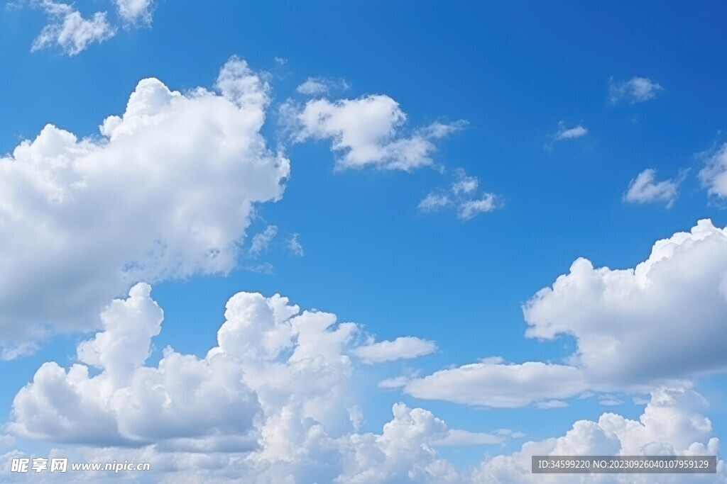 蓝天白云 