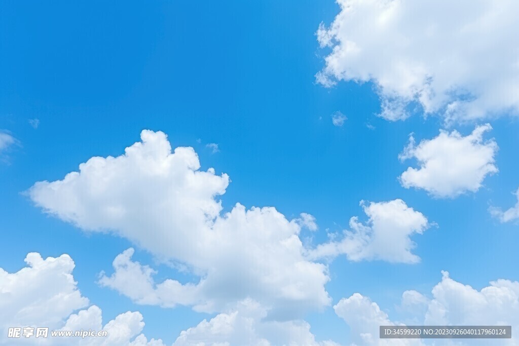 蓝天白云 