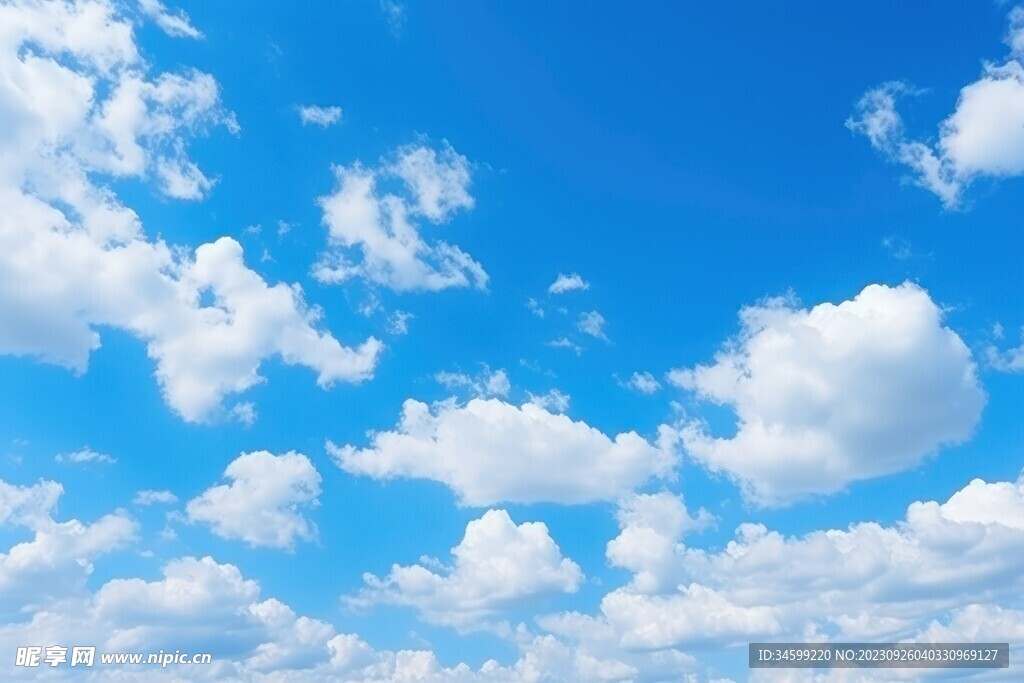 蓝天白云 