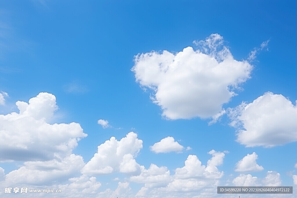 蓝天白云 
