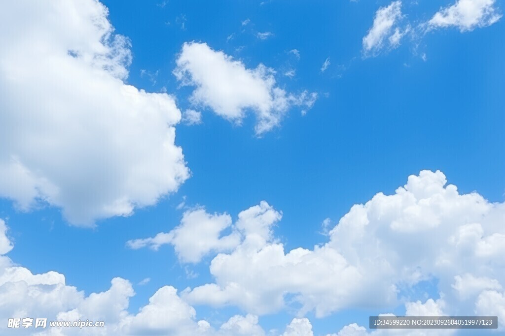 蓝天白云 