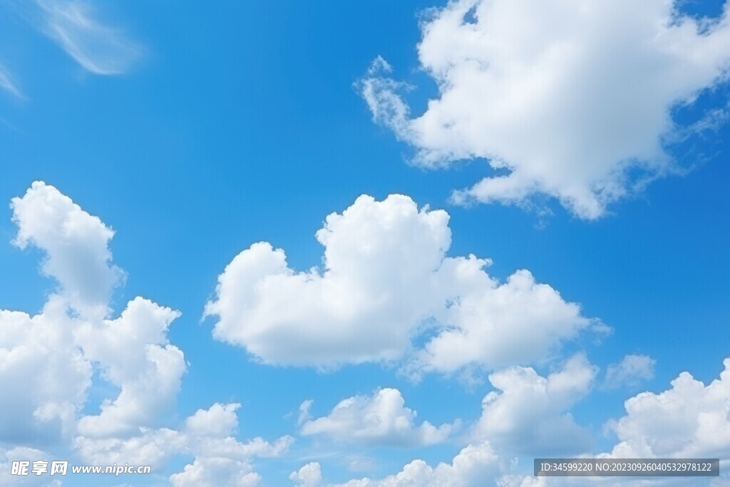 蓝天白云 