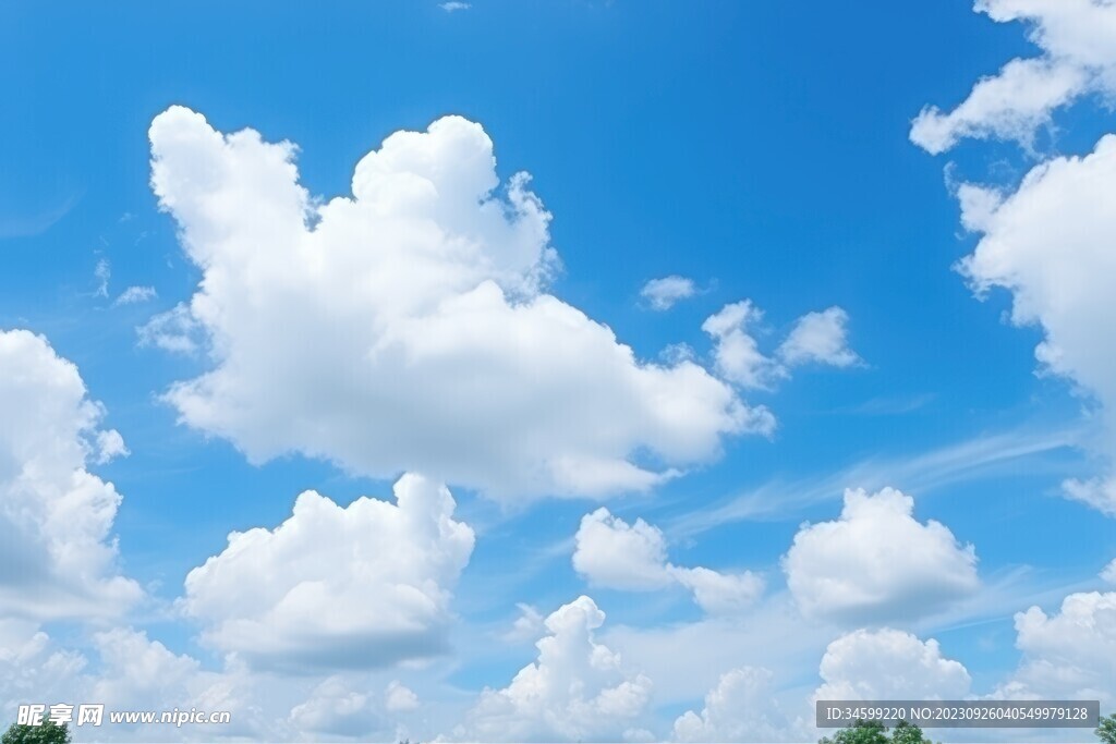 蓝天白云 