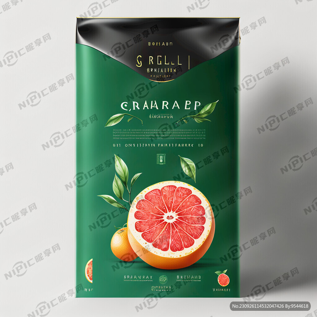 葡萄柚清新包装设计
