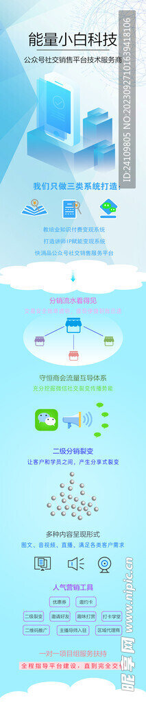 科技长图
