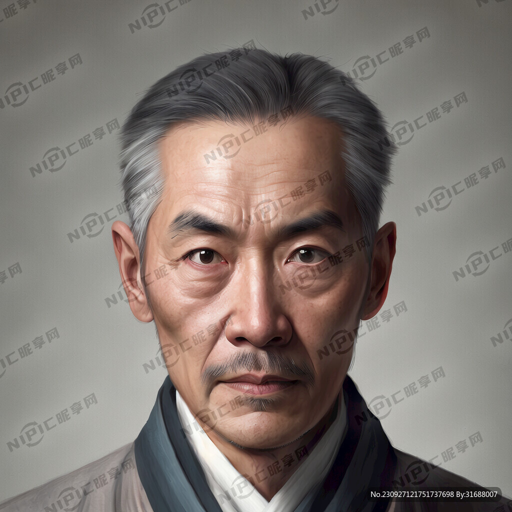 中年男人 肖像照片 中国人