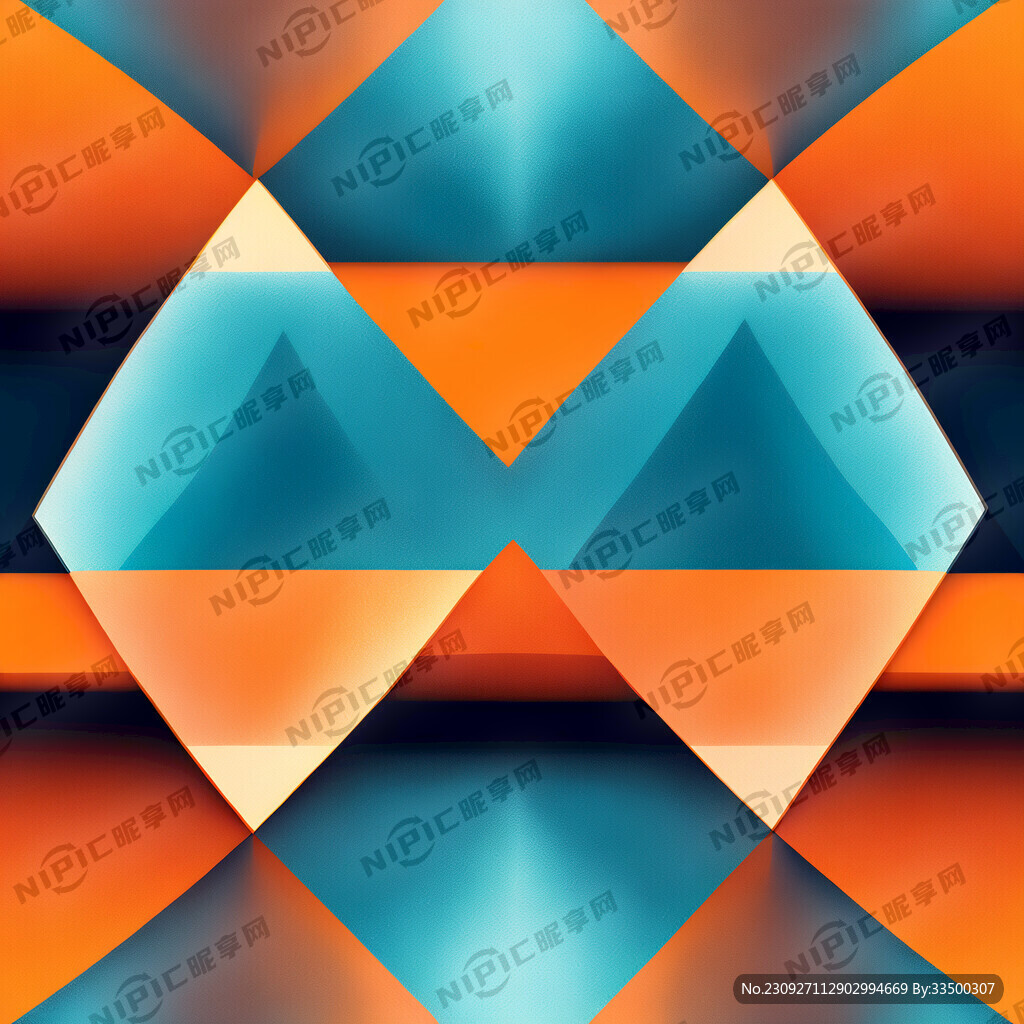菱形纹理 莫兰迪色系 橙色