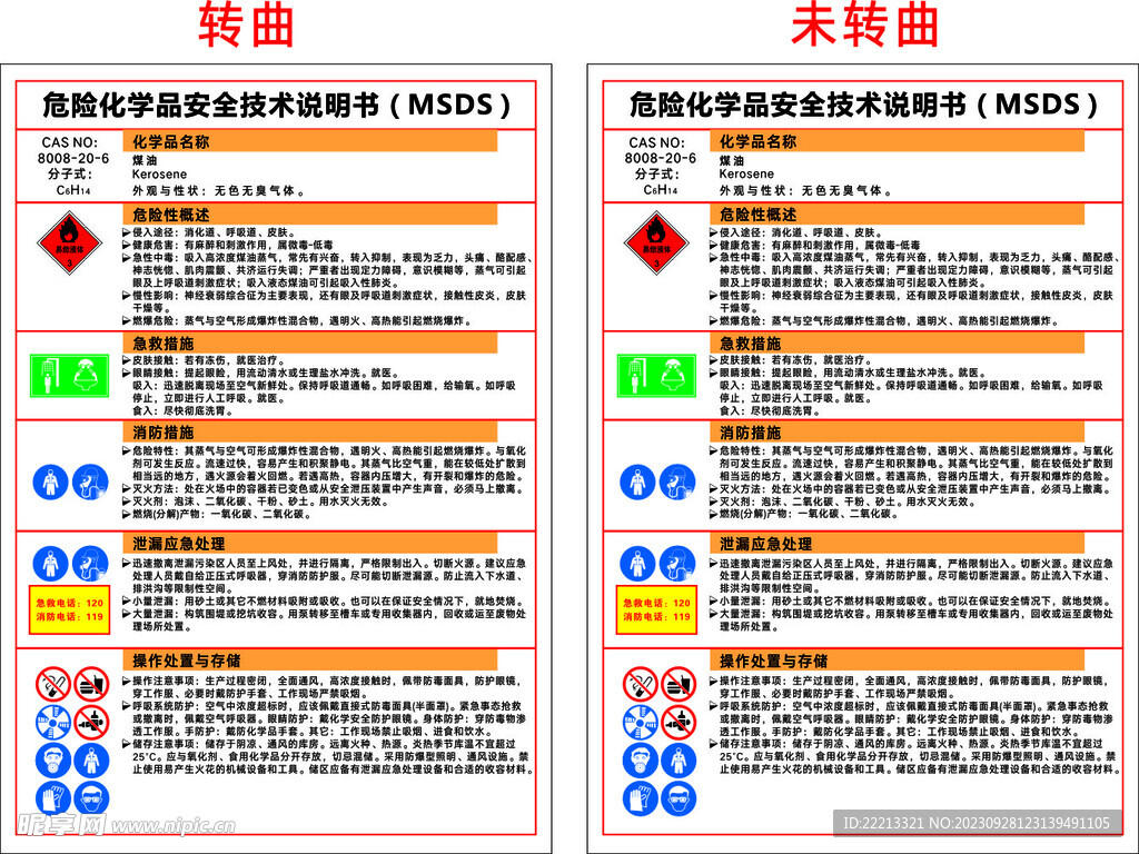 煤油 MSDS 安全技术说明书