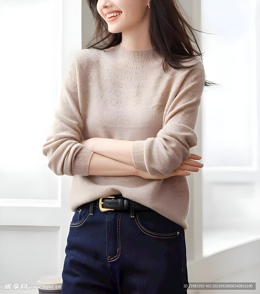 休闲的女孩