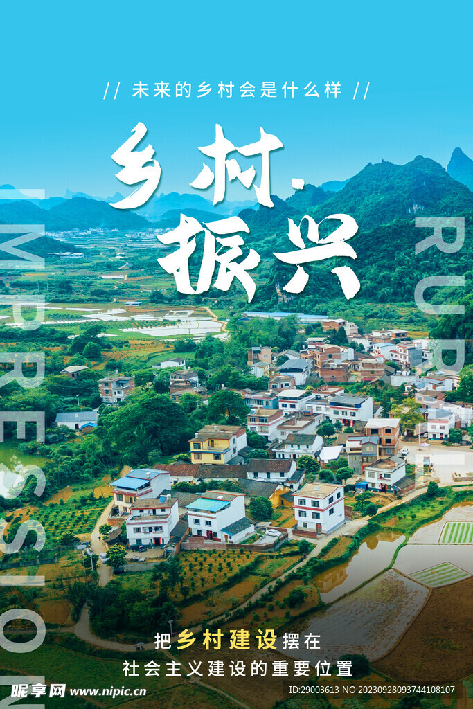 乡村振兴海报