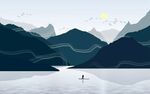 山水画