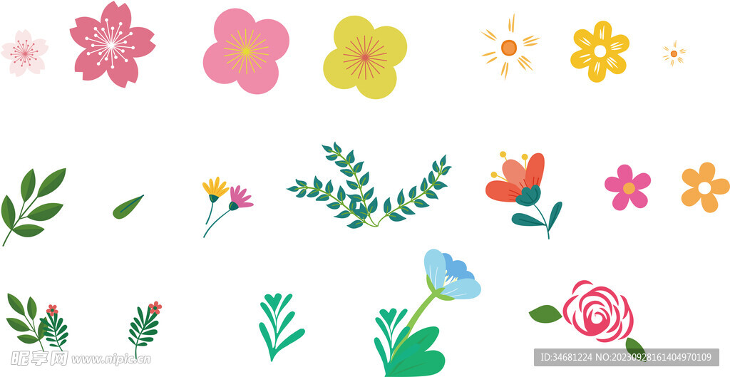 花素材