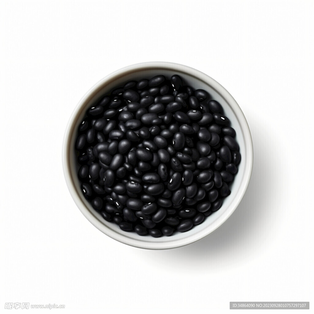 碗中的黑豆