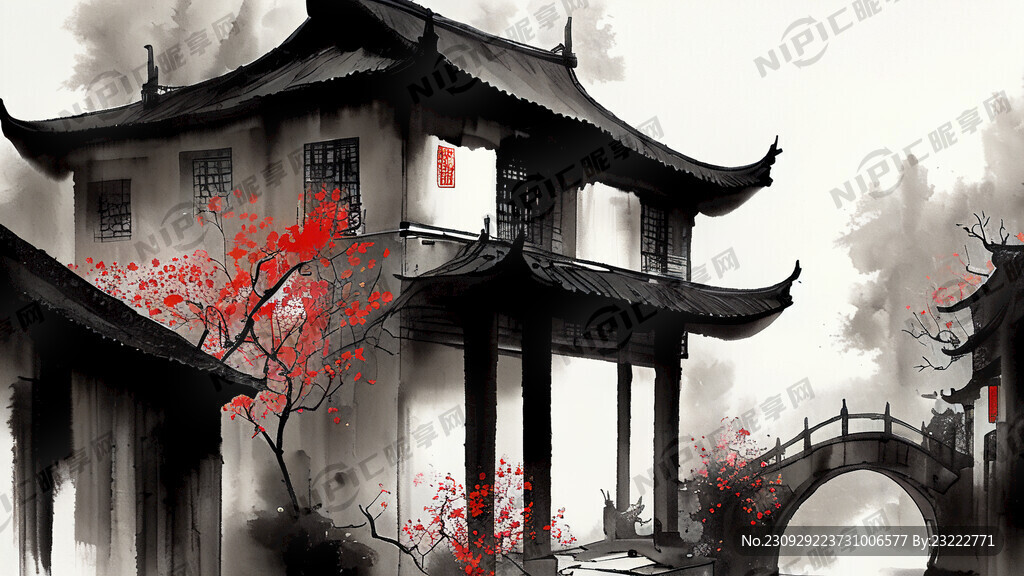 江南水墨古风