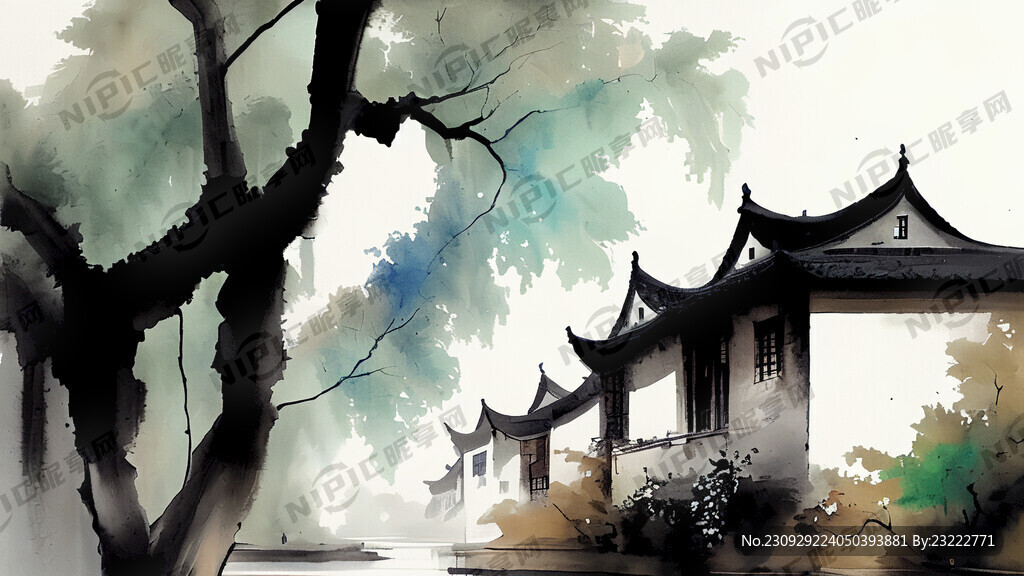 江南古典中国风背景