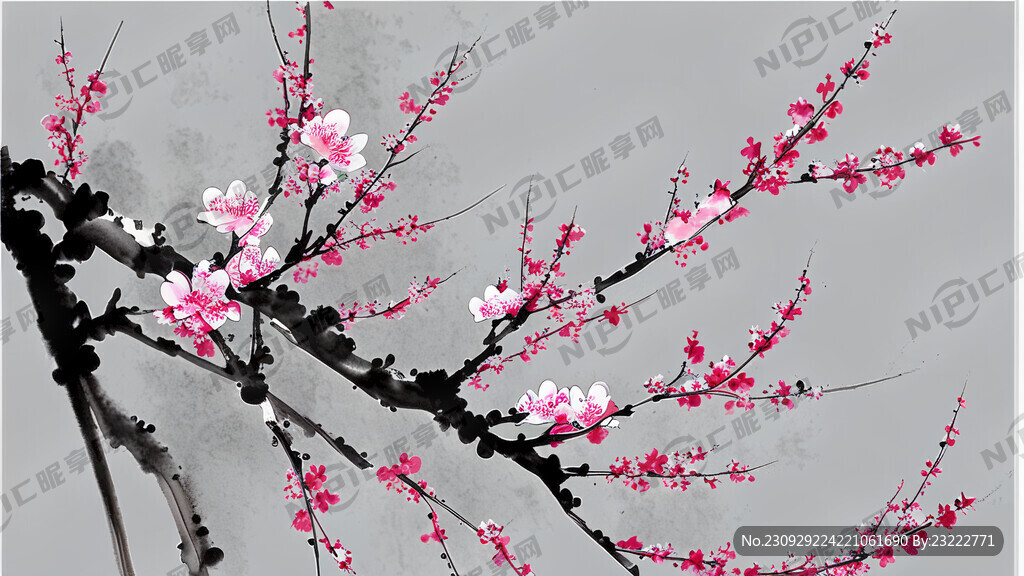 十里桃花古风