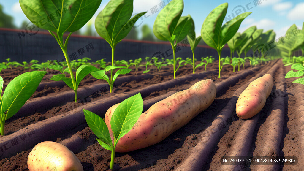 番薯生长过程
