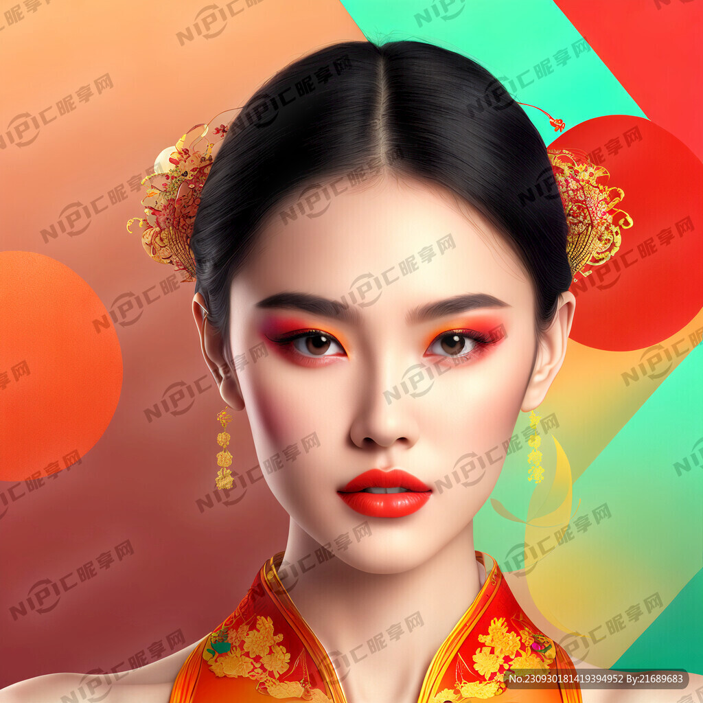 彩妆直播背景