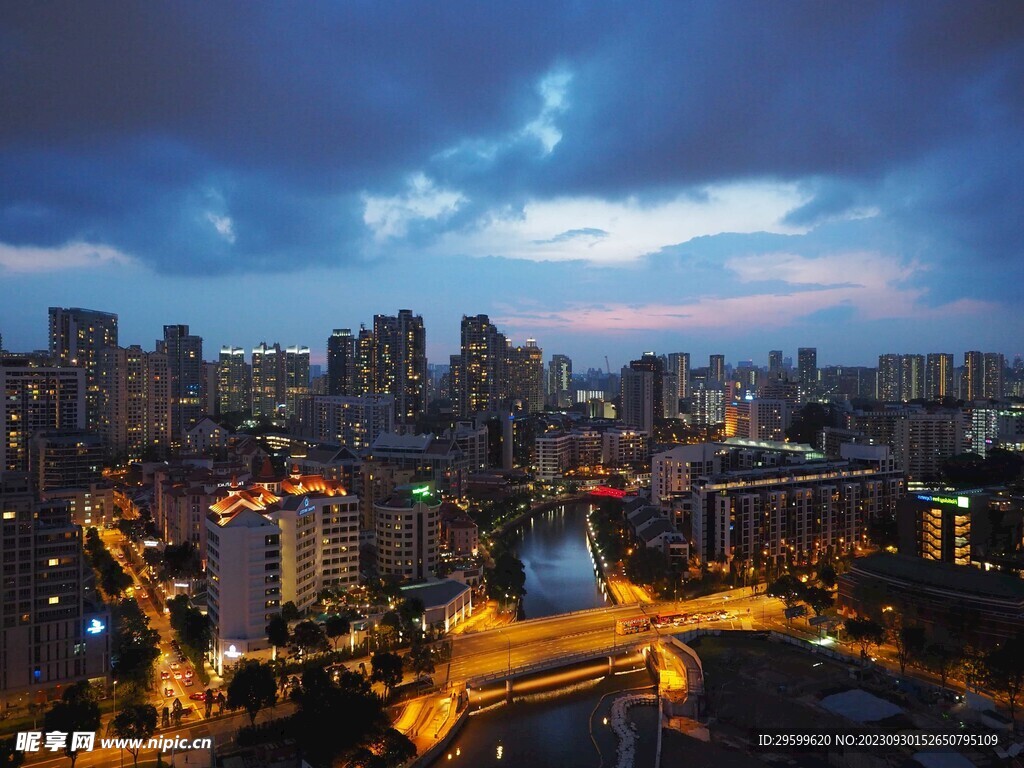 城市夜景