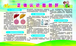 脂肪肝宣传栏