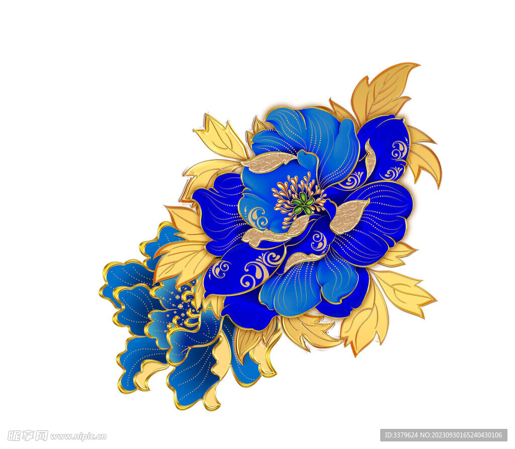 蓝色花