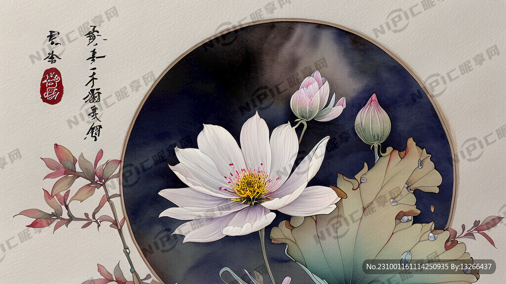 格桑花 晶莹剔透 梦幻 二次元