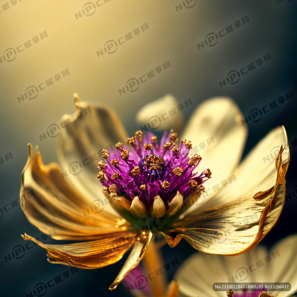 黄金比例构成 格桑花 微距摄影