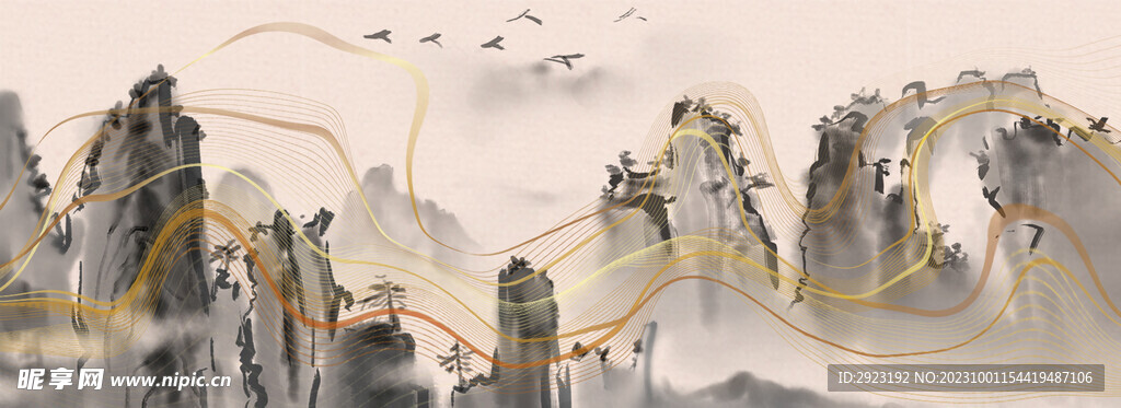 山水画