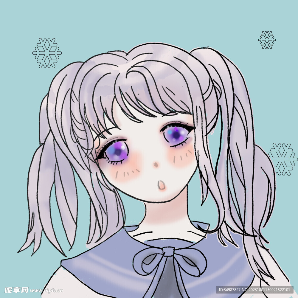 美少女插画